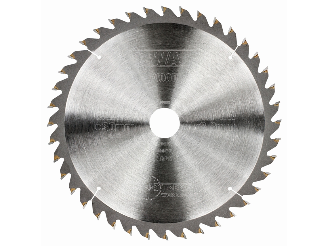 Disco De Serra Circular P/ Madeira 235x30 Mm Dewalt Dt4067-qz