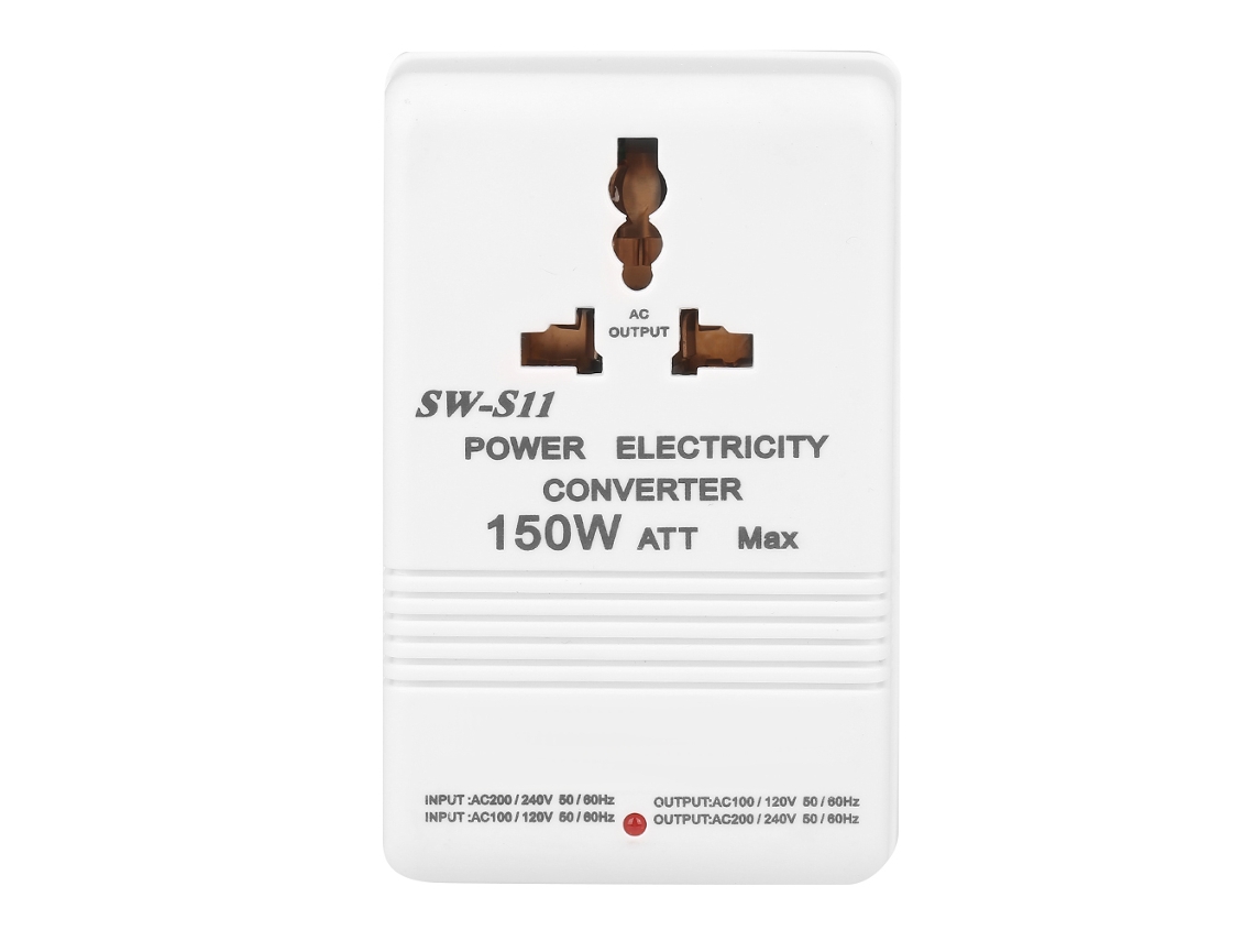 Veloriskku convertidor de Voltaje Sw S11 150w Transformador Step Up Down Dual De/ a 220v 110v