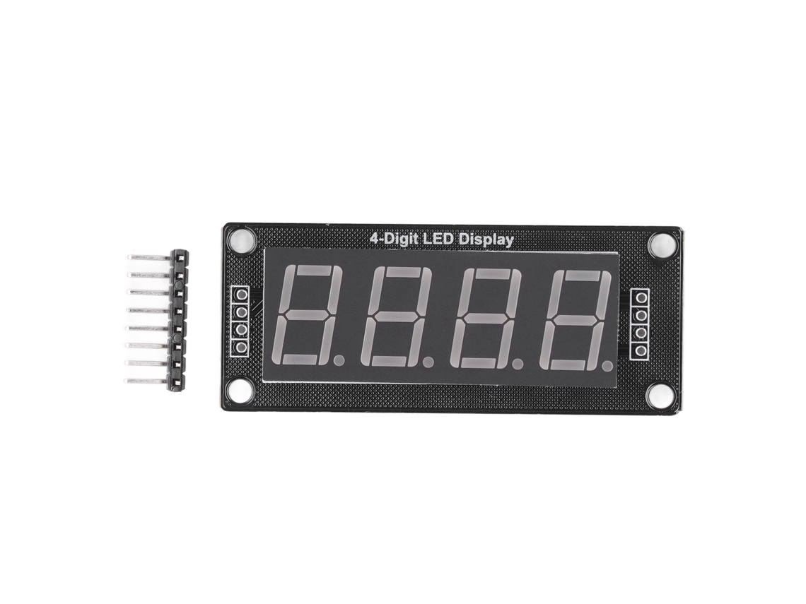 Módulo Display Tubo Digital Led 4 Dígitos 7 Segmentos 0.56 Polegadas Tm1637 Verde S/MARCA