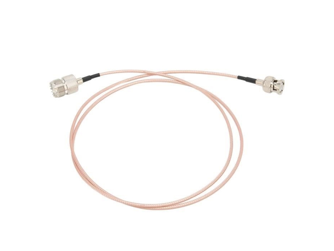 HURRISE Bnc para Uhf Cabo Uhf para Bnc Cabo Antena Uhf Macho So239 para Bnc Sc-316 1M/3.3 Pés para Analisador de Som de Vídeo