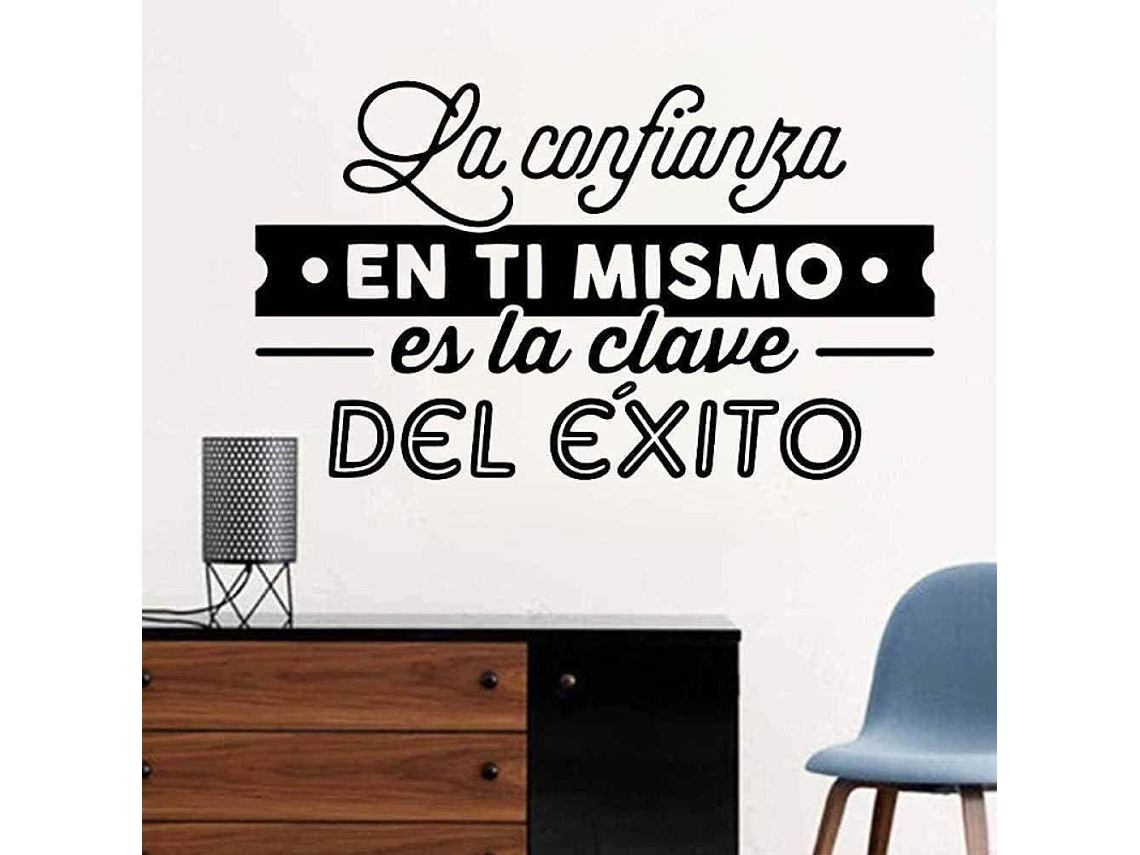 Adesivos de Vinil para Parede, Decoração DIY, Frases Inspiradoras, Frases Positivas, Decoração para Casa, Arte, 45cm x 65cm