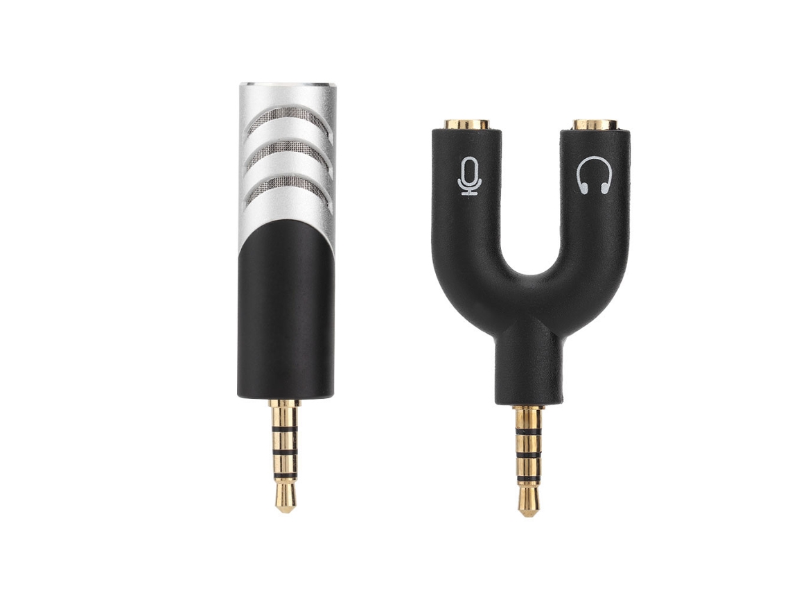 Microfone Condensador LAXISCREED Portátil Compatível Apple/android