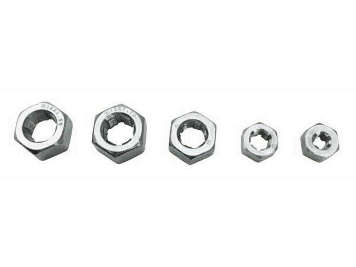 Conjunto de 5 chaves para reparo de roscas Rederência 509597