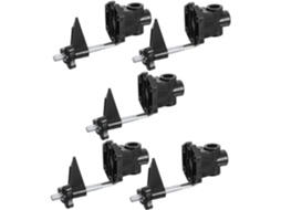 Clipe de Metal e Plástico para Luminária de Mesa, Ajustável Horizontal e Verticalmente, para Montagem. SFUSHOS