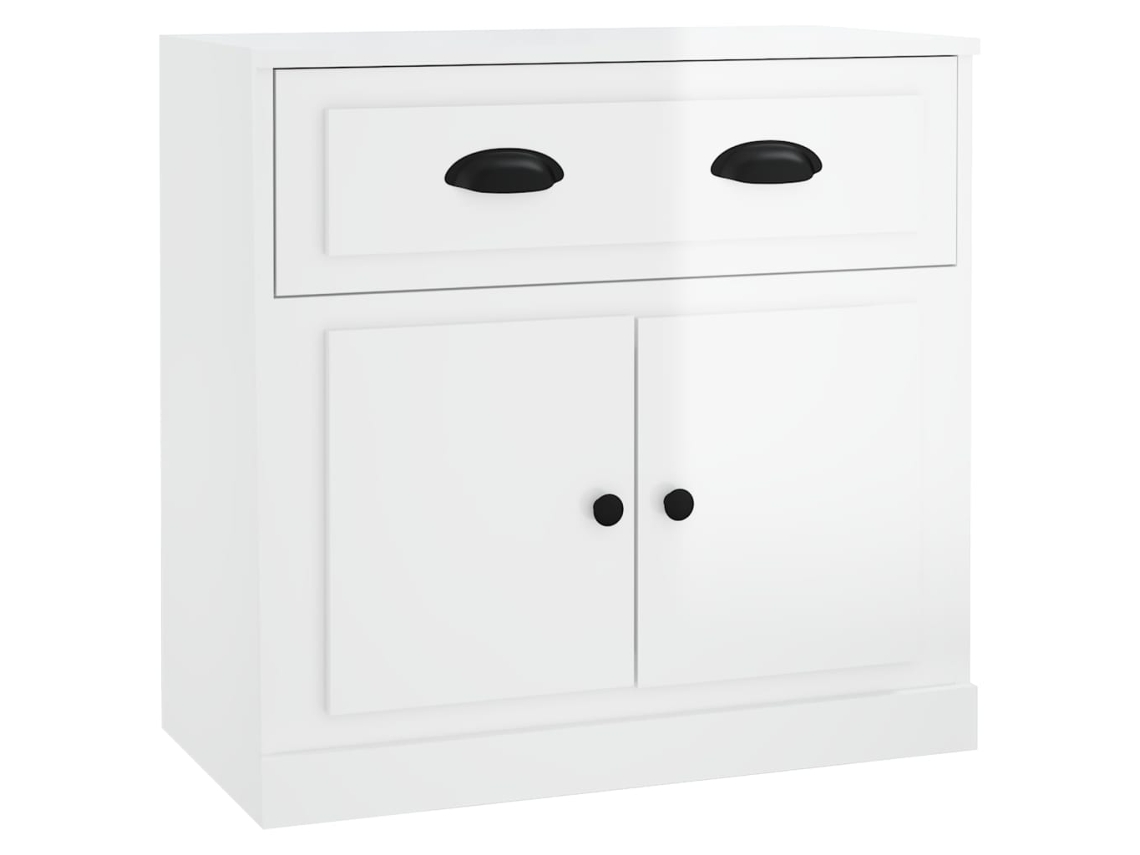 Sideboard, Sideboards Vidaxl Branco Madeira Processada (n/a)