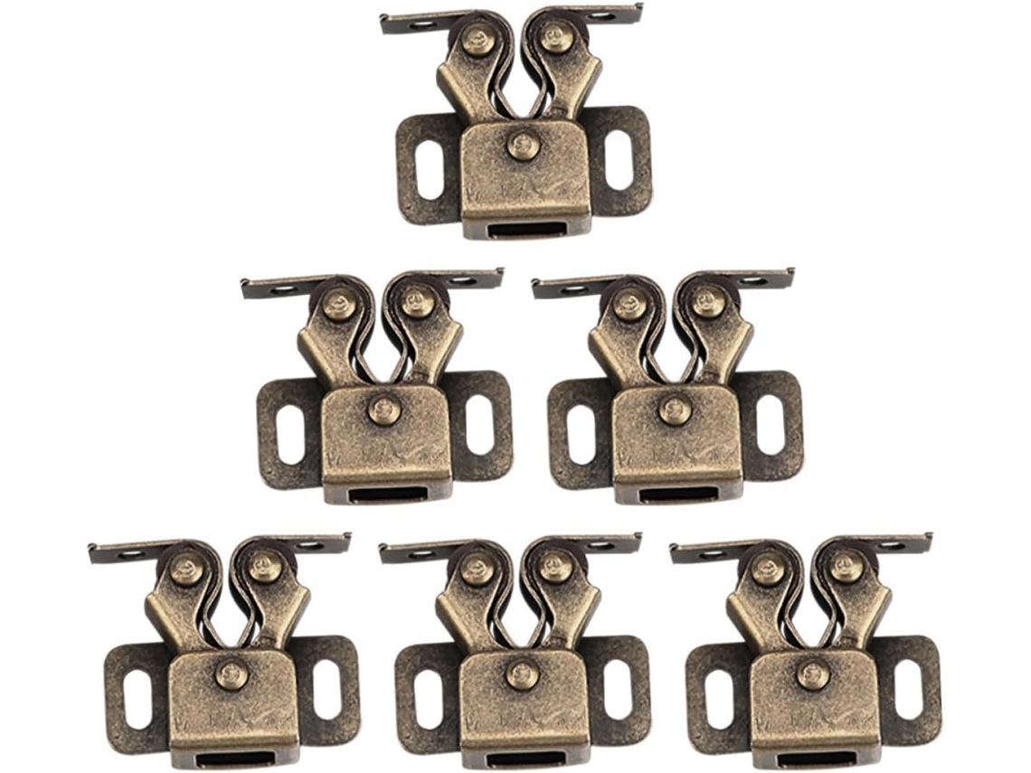 Conjunto De 6 Peças De Fecho Duplo - Para Uso Prático E Funcional