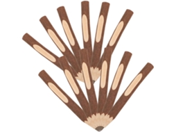 Conjunto De 12 Canetas Esferográficas Soimiss Com Protetor, Para