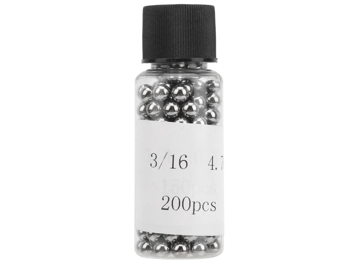 200 Peças De Bolas De Rolamento Para Bicicleta Aço Inoxidável 304 3/16 Polegadas Suprimentos Industriais