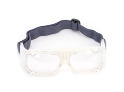 Óculos Laxiscreed Uv Para Futebol Impacto Branco, Proteção E Conforto Em Desportos Ao Ar Livre