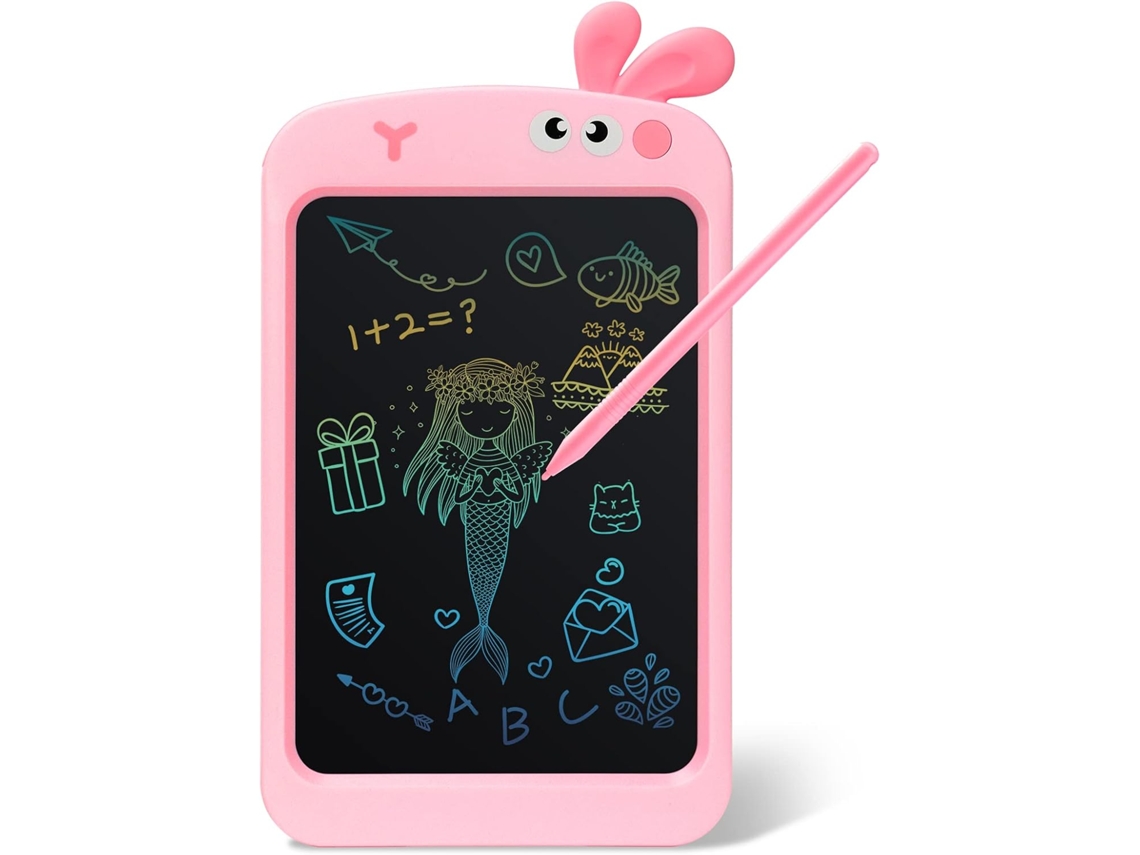 Tablet De Desenho Lcd 8,5 Polegadas Com Estampa Dinossauro, Ideal Para Presente Infantil, Cor Rosa. Aquaforge
