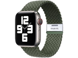 Bracelete Solo Loop Apple Watch Series 7 41mm Verde