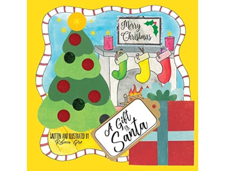 Livro A Gift for Santa de Rebecca Giro (Inglês)