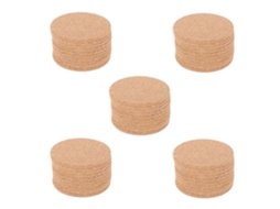 Conjunto De 50 Porta Copos De Cortiça Para Bares E Bebidas Absorventes E Reutilizáveis 90 Mm, 5 Mm De Espessura Slowmoose