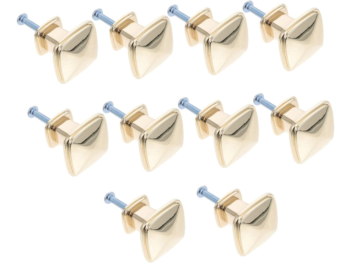 Conjunto De 10 Puxadores Para Portas De Móveis, Puxadores Quadrados Para Gavetas, Acessórios