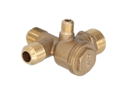 Kit De Substituição De Válvula De Compressor De Ar Laxiscreed Em Latão Com Design De Quatro Vias