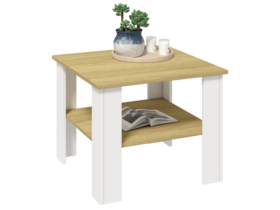 Mesa de Centro Sofática Madeira Disalo 55x55