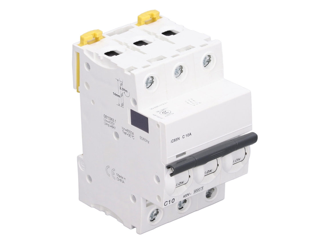 Interruptor de Circuito Miniatura 3p 400v 10a S/MARCA