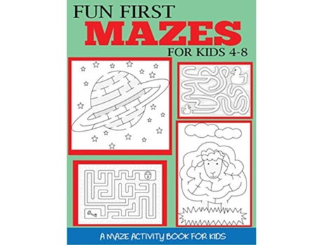 Livro Fun First Mazes for Kids 48 Maze Books for Kids de Dylanna Press (Inglês)