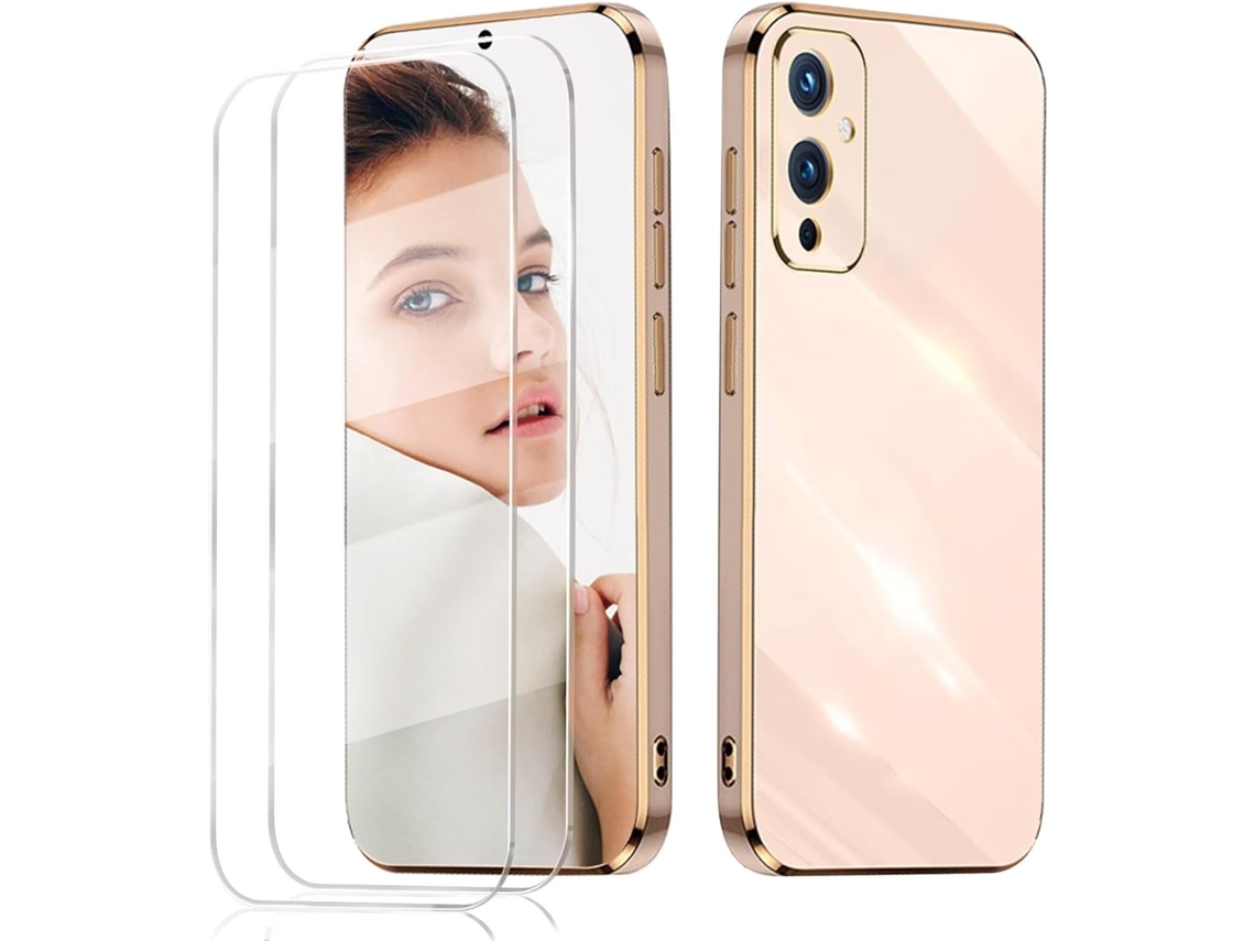 Capa Quedas Ultra Fina Para Oneplus Oneplus 9 Hongwe. Vidro Temperado