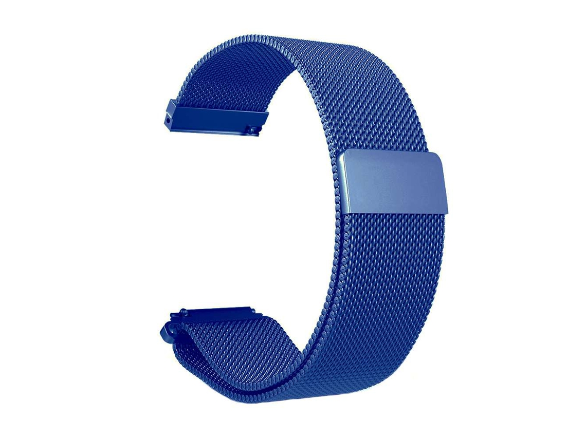 Bracelete Pulseira Milanese Mesh para Xiaomi Mibro C2 Azul