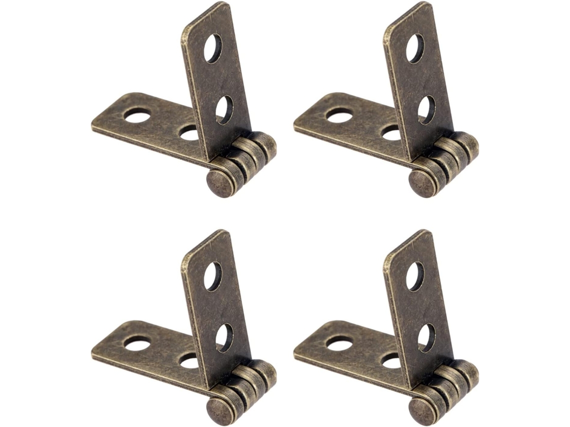 Conjunto De 4 Dobradiças Bronze Antigo, Dobradiças Decorativas Para Caixas De Madeira, Utilizadas Em Caixas De Madeira