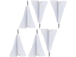 Tachinhas Multifuncionais Alasum, Com Papel Avião Design, Itens Abdominais E Aço, Conjunto De 6 Peças, Ideias Como