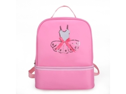 Mochila de Ballet com Tutu e Chaveiro, Design Princesa | S/MARCA