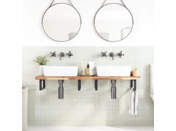 Vidaxl Tampo De Mesa Retangular 160x40x4 Cm Madeira De Acácia Maciça