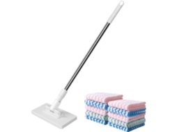 Mop De Pó Seco 360°, Resistente E Durável