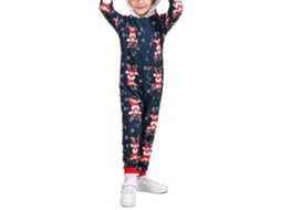Conjunto De Pijamas Natalinos Laxiscreed Em Vermelho E Cinza Para Família, Manga Longa, Gola Careca, Men Xxl