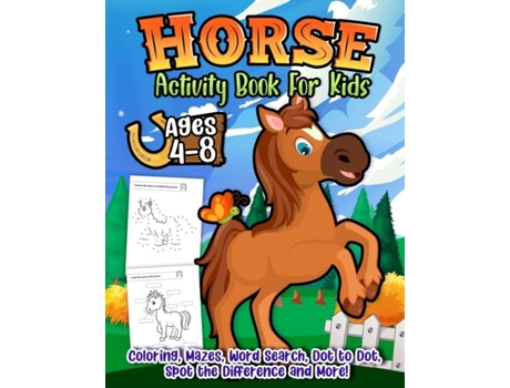 Livro Horse Activity Book De Hall, Harper Et Al. (inglês)