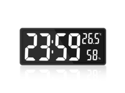 Relógio Digital de Parede Temperatura Humidade Led Grande Quarto Escritório NEVEANCE