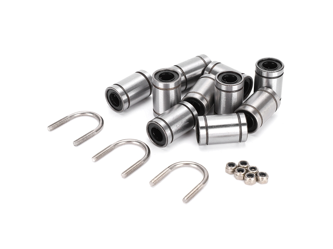 Acessórios De Impressora 3d: Rolamentos Fixos, Conexões De Fixação, Parafuso U-bolt M3 Prata Aço Inoxidável.
