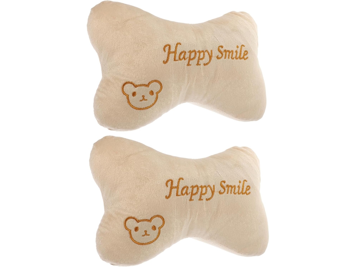 De 2 Almofadas De Pescoço Para Carro, Macias E Respiráveis, Com Suporte Ergonômico Para O Pescoço.