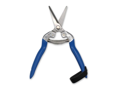 Tijera Recoleccion M/azul Recta Larga Inox M110 Manzana