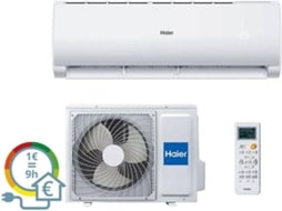 Ar Condicionado HAIER TIDE PLUS 12 WIFI (Outlet Grade A - 30 m²b - 12000 BTU - Branco)