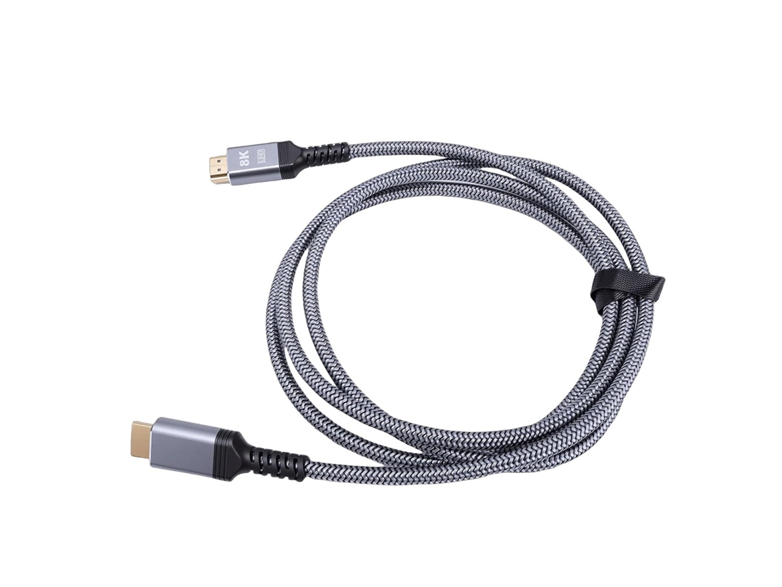 Cabo De Interface Multimídia De Alta Definição 2.1 8k 60hz Compatível Com