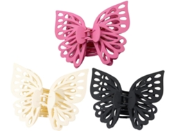 Presilhas De Cabelo, 3 Peças, Para O Queixo, Acessório De Cabelo Feito De Abs E Ps