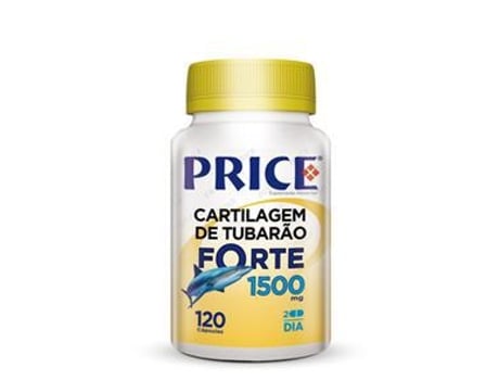 Suplemento Alimentar Cartilagem De Tubarão Forte 1500Mg 120 Cáps - Price