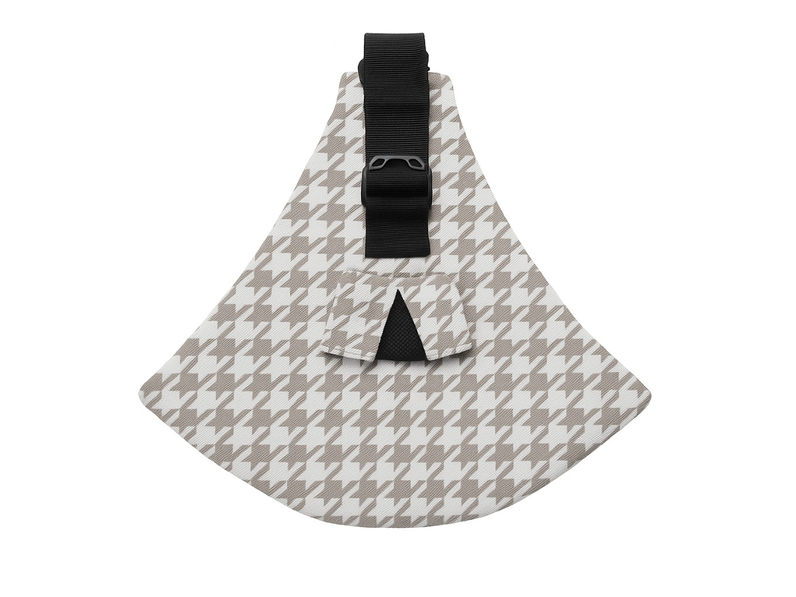 Bolsa De Ombro Portátil 40*37cm (canelado Canela)