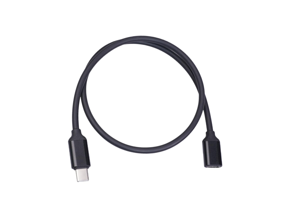 Cabo Extensor Usb C De 2 Peças Com Conectores Macho E Fêmea, Compatível Com Laptops, Celulares E Tablets. Cabo Extensor Usb C De 2 Peça Gokoco