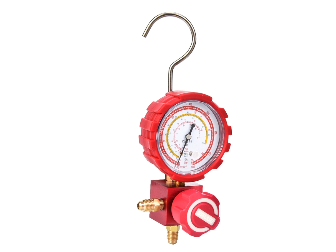 Laxiscreed Manómetro De Alta Pressão Para Ar Condicionado, Mede Até 800 Psi, Compatível Com Diversos Refrigerantes
