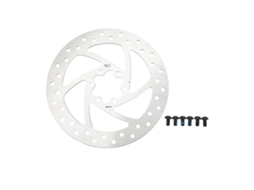 Rebe-disco De Freio De Aço Inoxidável De 160mm Para Patinete Elétrico Com 6 Parafusos 6 Bolt