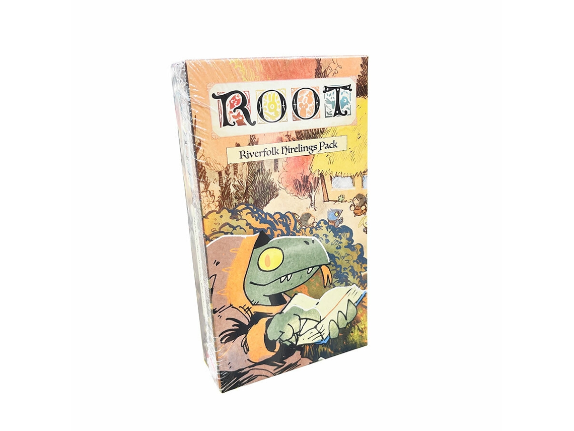 Jogo de Tabuleiro ASMODEE ROOT: Riverfolk Hirelings Pack Idade Mínima Recomendada: 10 anos)