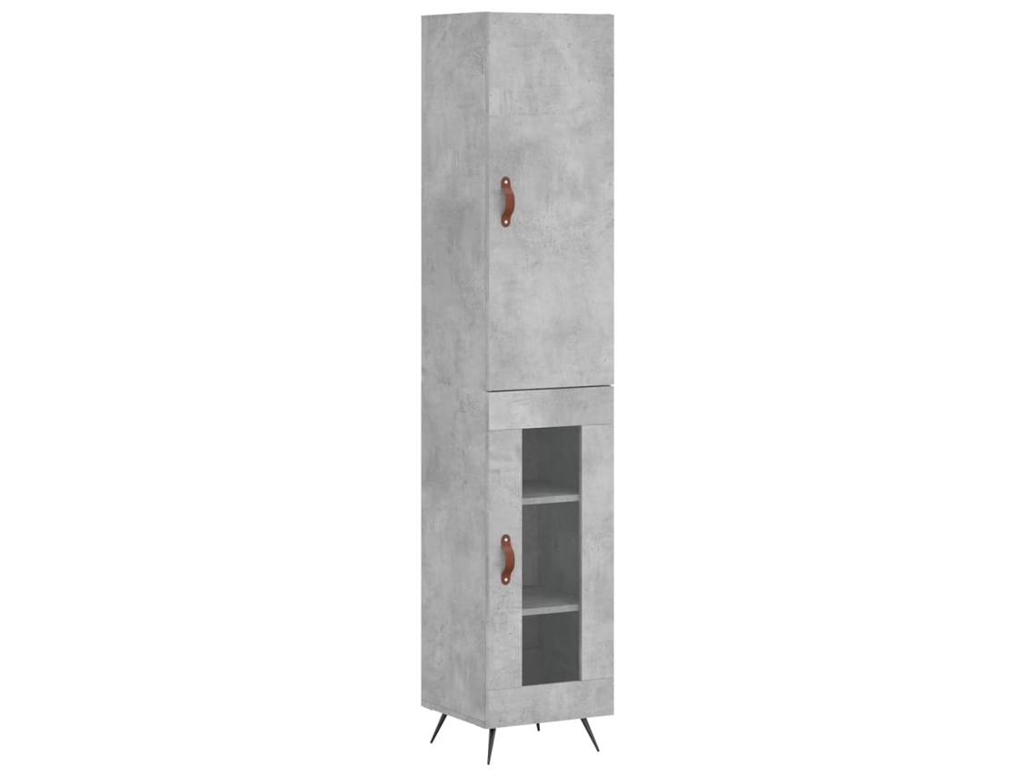 Highboard, Highboards Vidaxl Cinzeto Madeira Processada (n/a)
