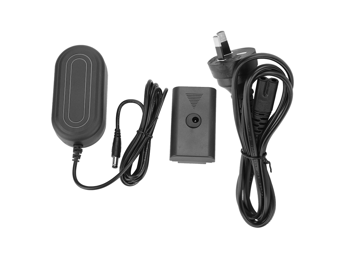 Adaptador De Corriente Ac Com Bateria Falsa F550 Para Luzes Led Yongnuo Nanguang Kit