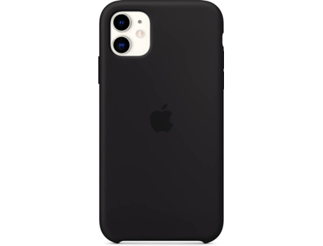 Capa APPLE iPhone 11 Silicone Preto — Compatibilidade: iPhone 11