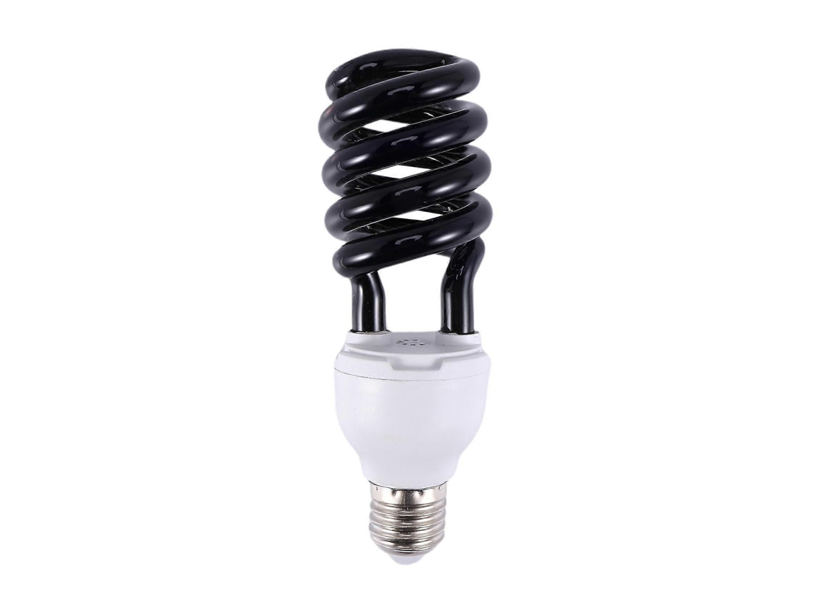Lâmpada Fluorescente Compacta Uv Preta E27 40w, 220v