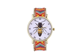 Reloj Casual De Moda Unisex Con Correa De Lana Cuarzo Zhoulianfa