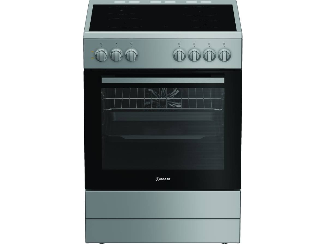 Fogão INDESIT I6V5PMS (Outlet Grade C - 66 L - Vitrocerâmica - Inox)